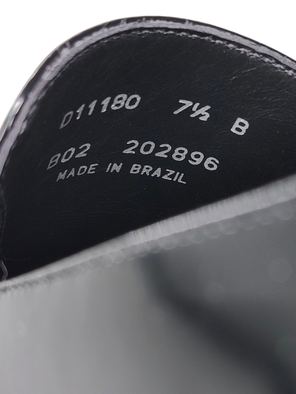 G.H. Bass Weejuns Wynn Black & White Leather Handsewn Slip-On Penny Loafer Mules - Picture 13 of 13